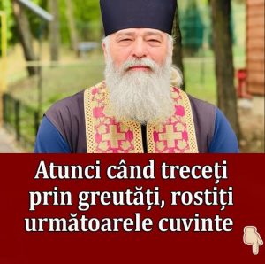 Parintele Calistrat Chifan: „Cand aveti cate o greutate sau un necaz, nu va mai framantati pana vi se sparge un…