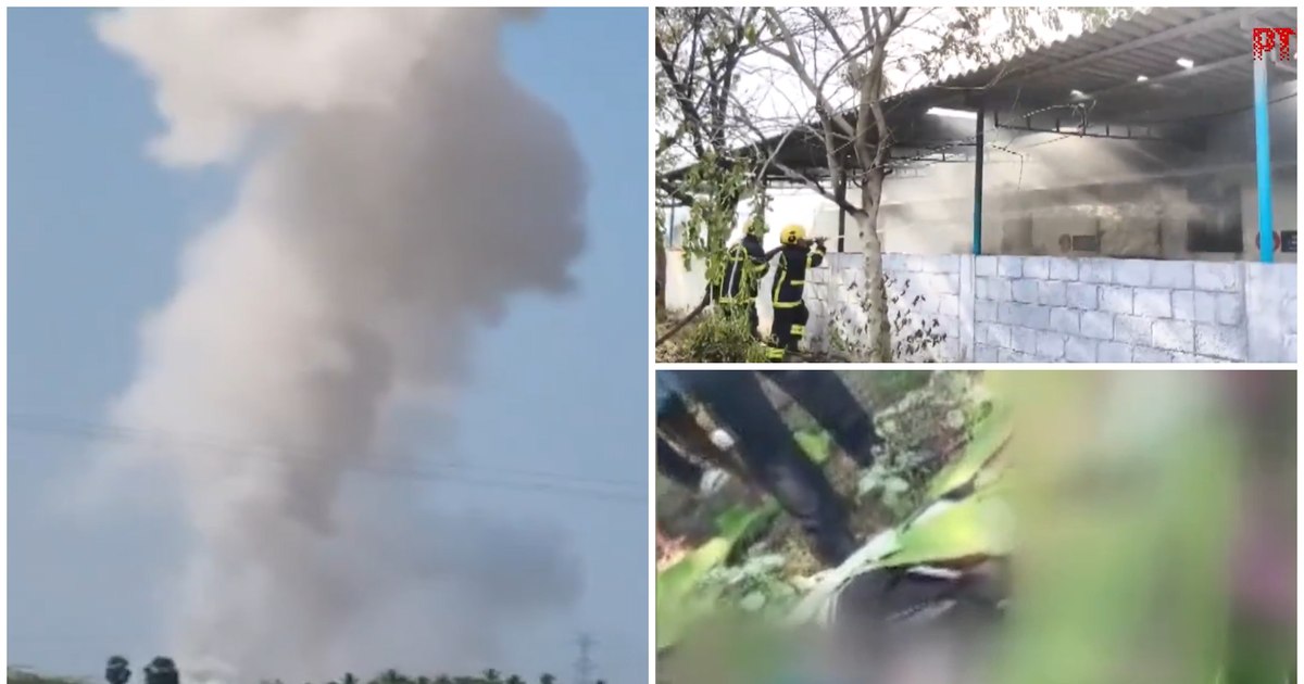 O EXPLOZIE devastatoare într-o fabrică a lăsat în urmă un număr uriaș de...