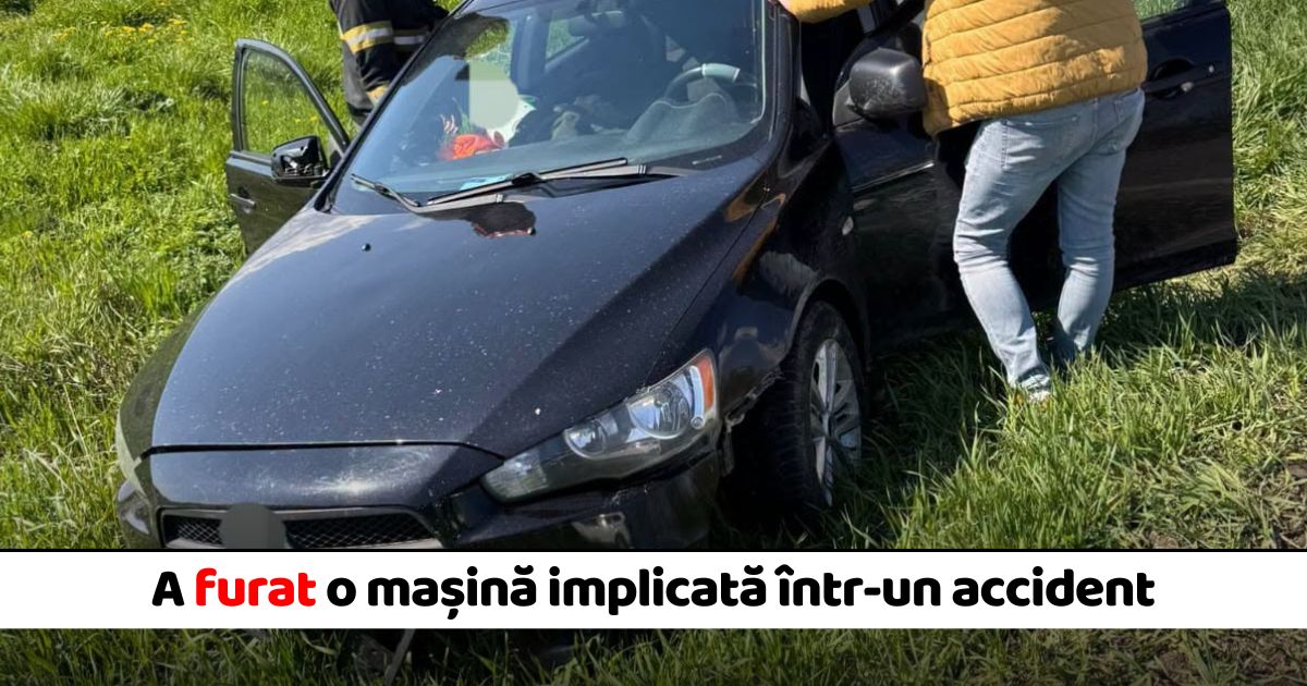 A lăsat mașina AVARIATĂ în câmp, dar când s-au întors polițiștii au găsit...