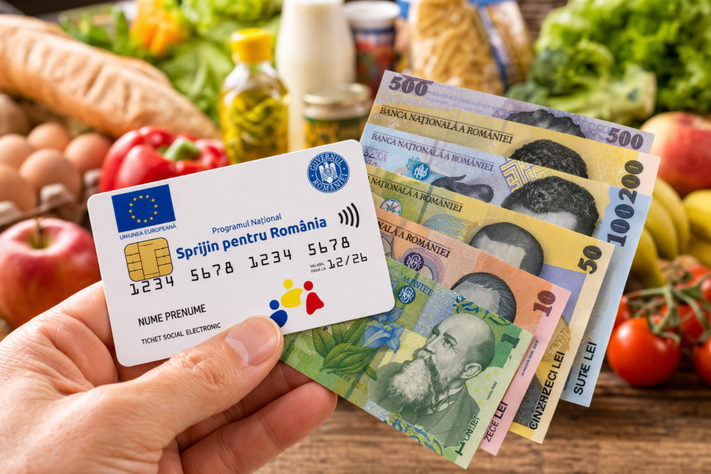 Bani mai PUȚINI pe cardurile sociale: prima tranșă din 2026 intră abia în…