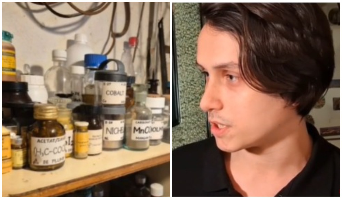 Un tânăr livrator făcea experimente chimice în bloc, dar poliția A DESCOPERIT...