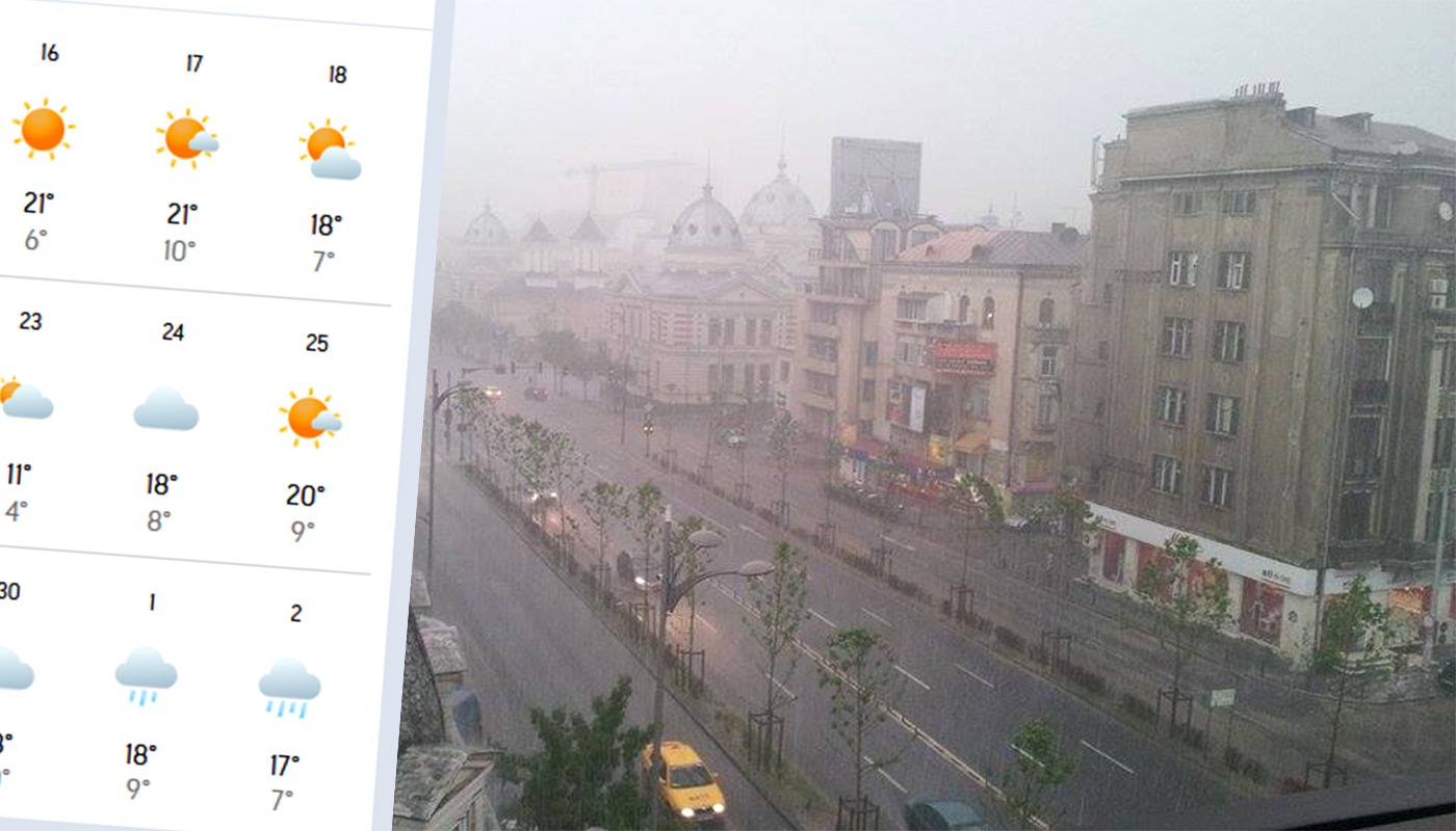 SCHIMBARE RADICALĂ de temperatură pe 21 aprilie, după acest ultim val de…