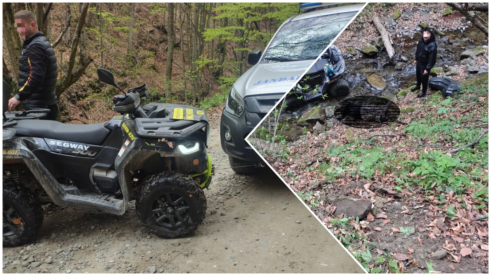 Patru turiști au închiriat ATV-uri, dar VACANȚA lor s-a terminat brusc când…