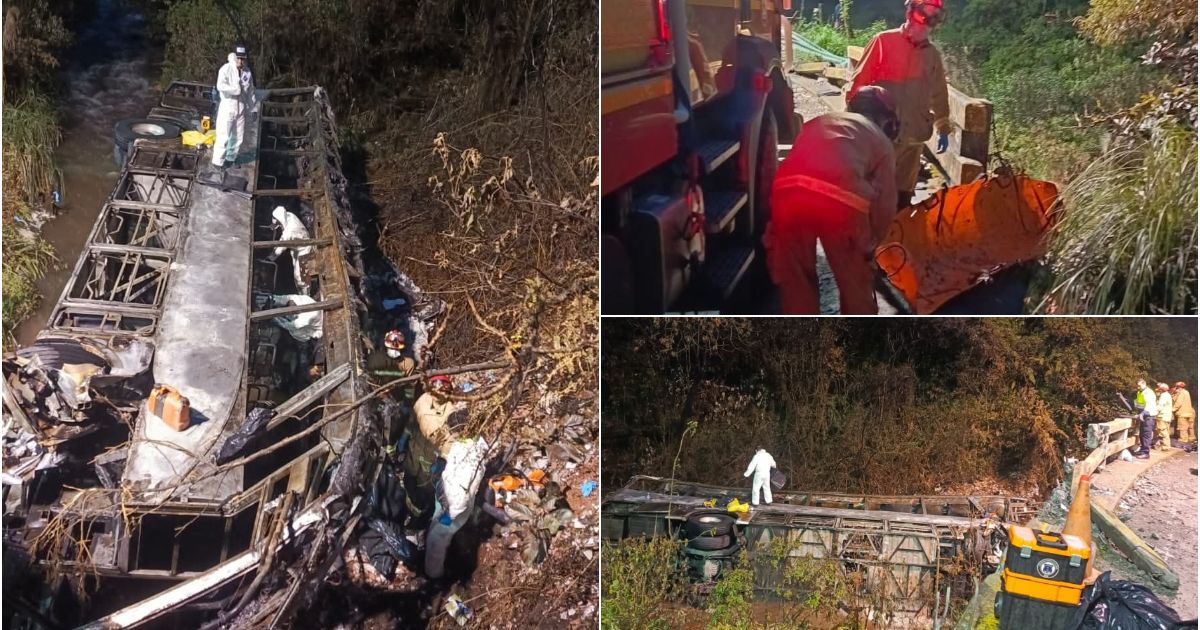 TRAGEDIE imensă după ce un autocar plin cu pasageri s-a prăbușit în...