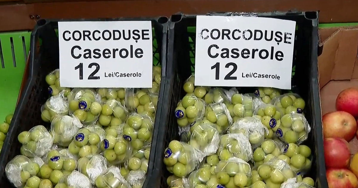 PREȚ RECORD pentru banalele corcodușe care se vând acum în piețe cu…