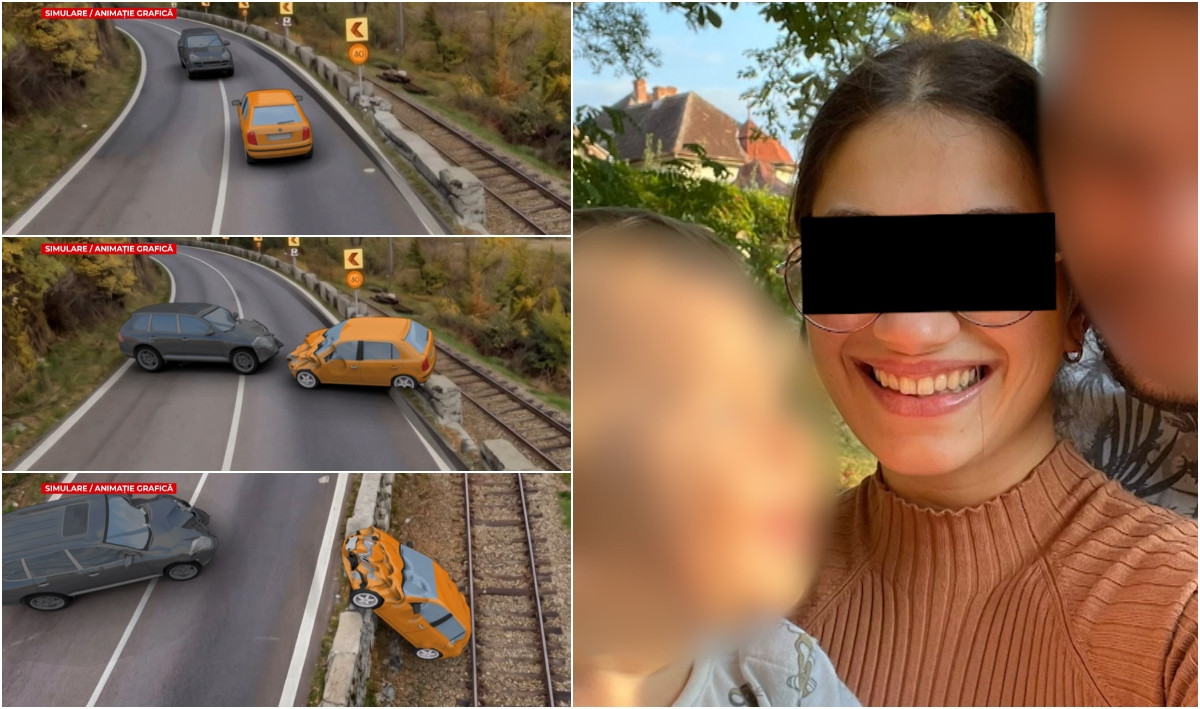 O GRAVIDĂ de 23 de ani a fost aruncată cu mașina pe calea ferată DUPĂ...