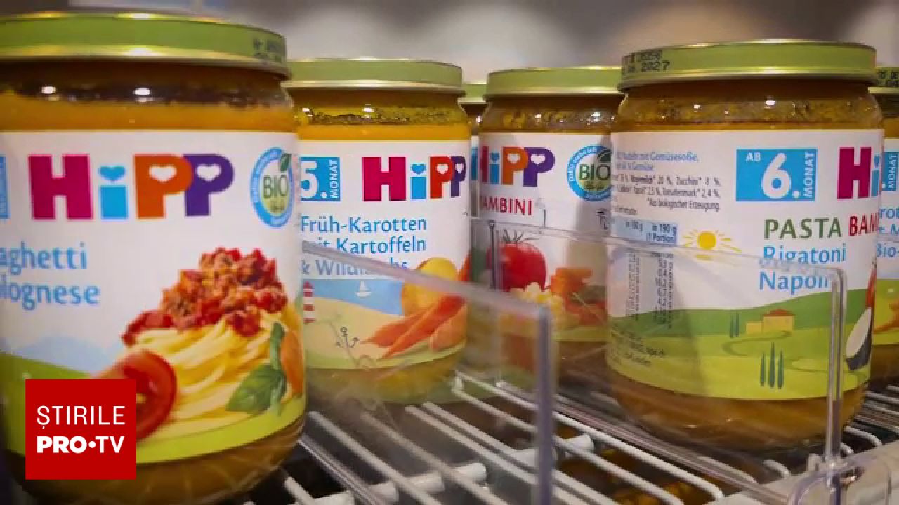 PERICOL uriaș în borcanele cu mâncare pentru bebeluși, după ce s-a descoperit...