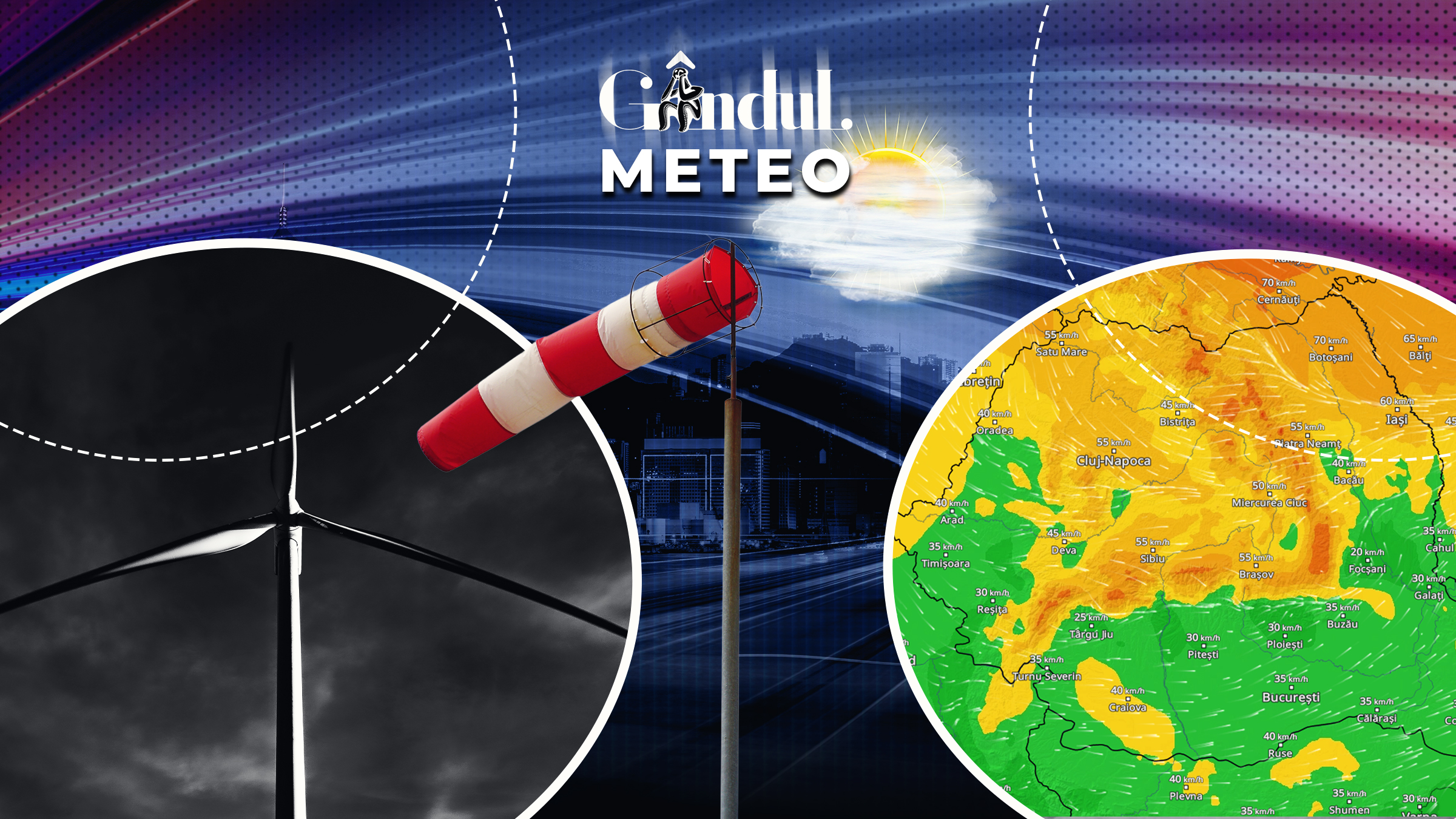 ANM a emis COD PORTOCALIU, iar rafalele de vânt vor atinge viteza de…