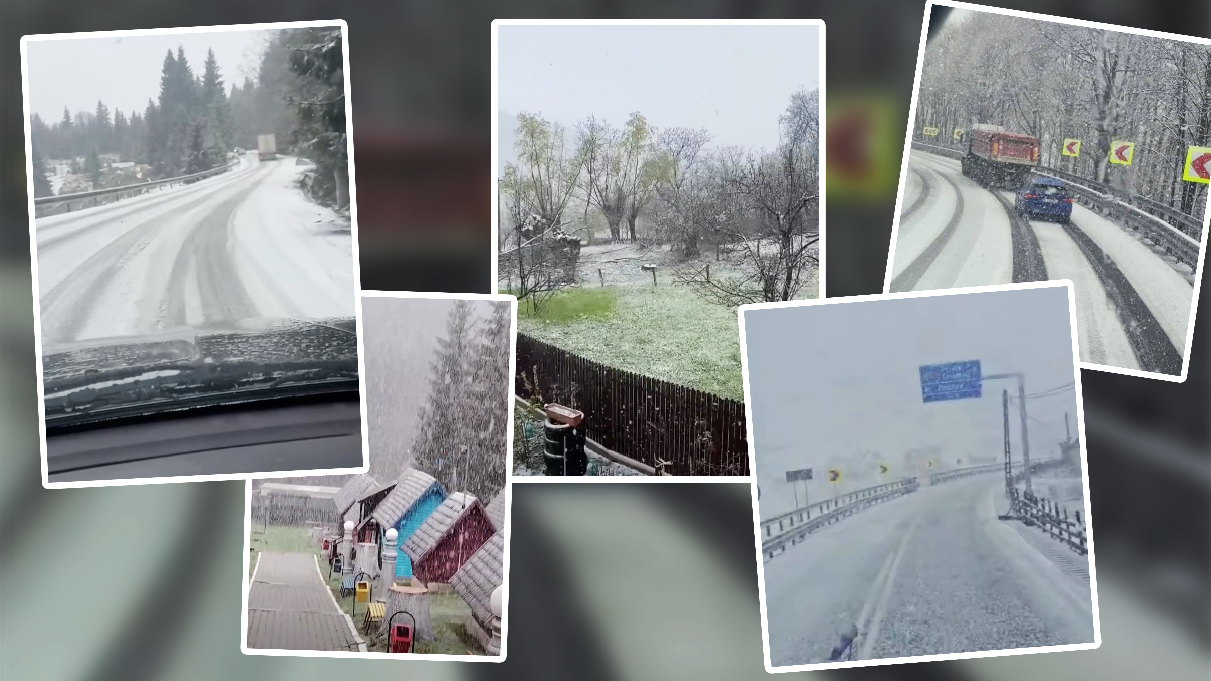 REVENIREA IERNII în plină primăvară: orașele lovite de ninsori sunt…