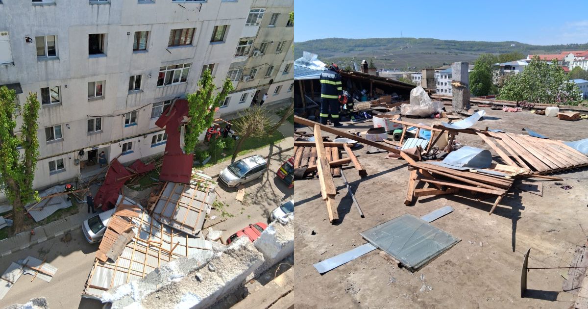 Vântul a făcut RAVAGII în România, iar un bărbat a murit strivit de…