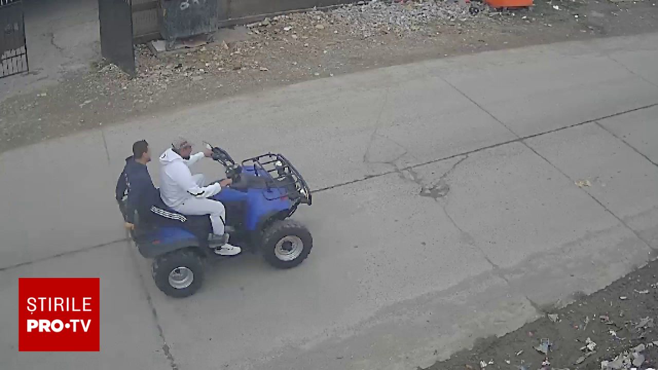 S-a dat drept șoferul ATV-ului care a fugit de poliție, dar CAMERELE au arătat...