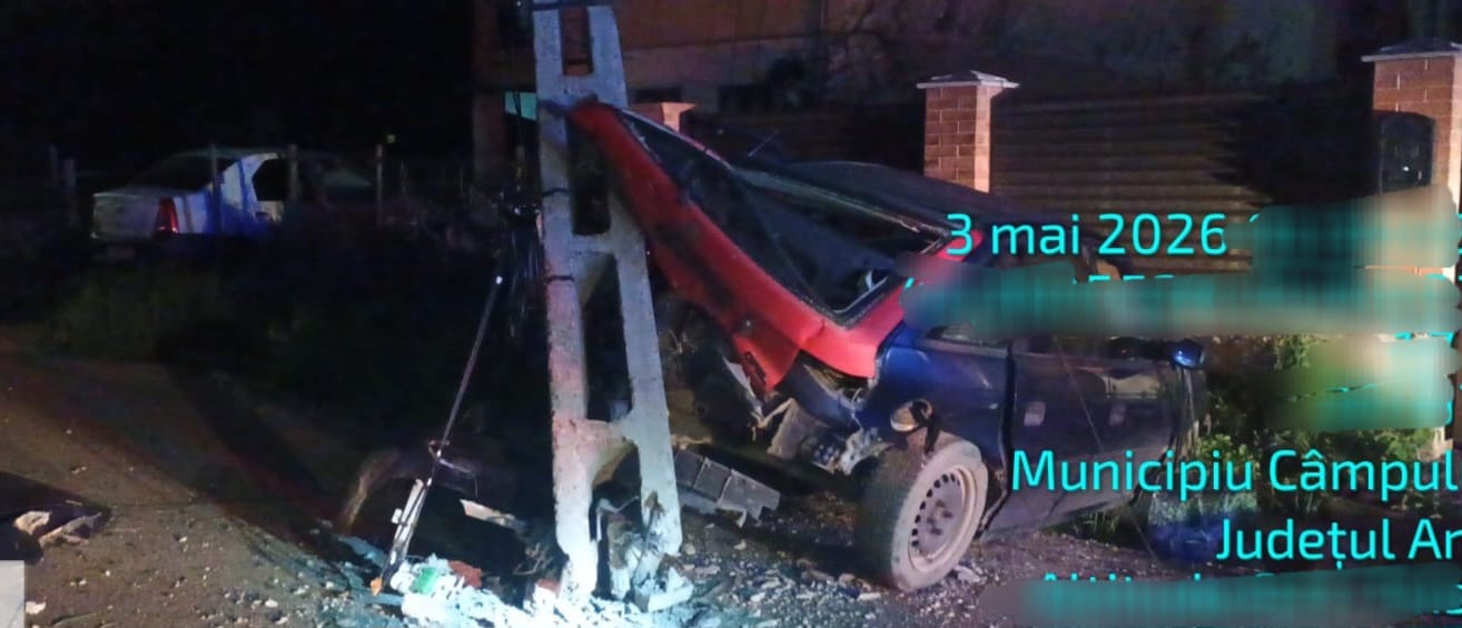 ACCIDENT groaznic în timpul nopții. Un tânăr a murit după ce a lovit…