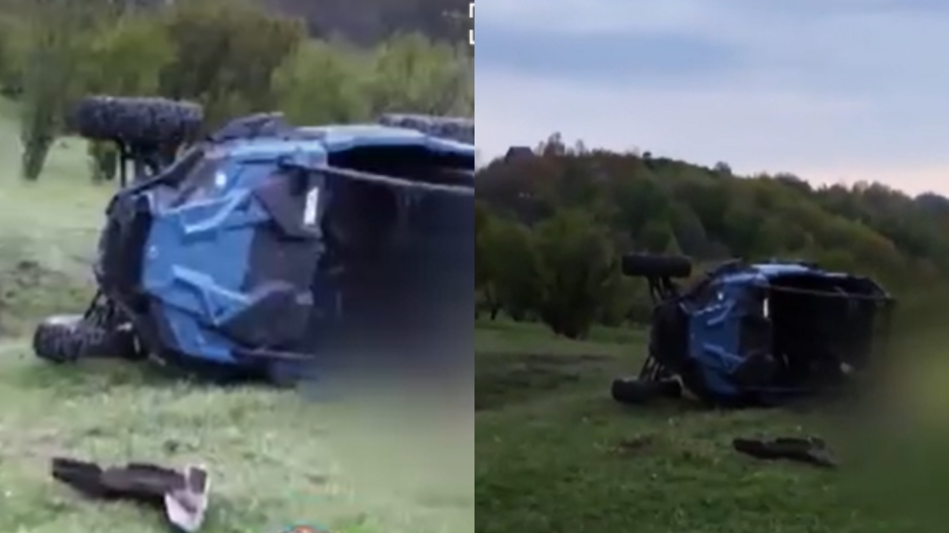 A făcut o MANEVRĂ RISCANTĂ cu ATV-ul, dar ce avea în mână a provocat…