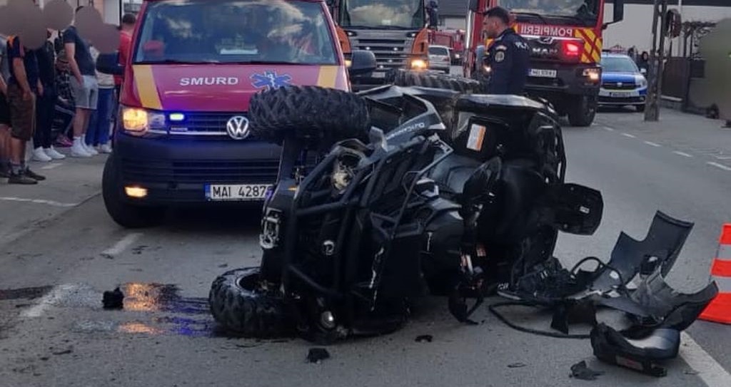 Un bărbat s-a RĂSTURNAT cu ATV-ul, dar polițiștii au descoperit că vehiculul avea…