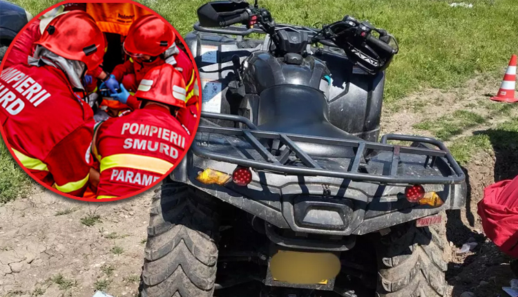 TRAGEDIE pe un ATV cu un copil de 6 ani: Salvatorii au găsit…