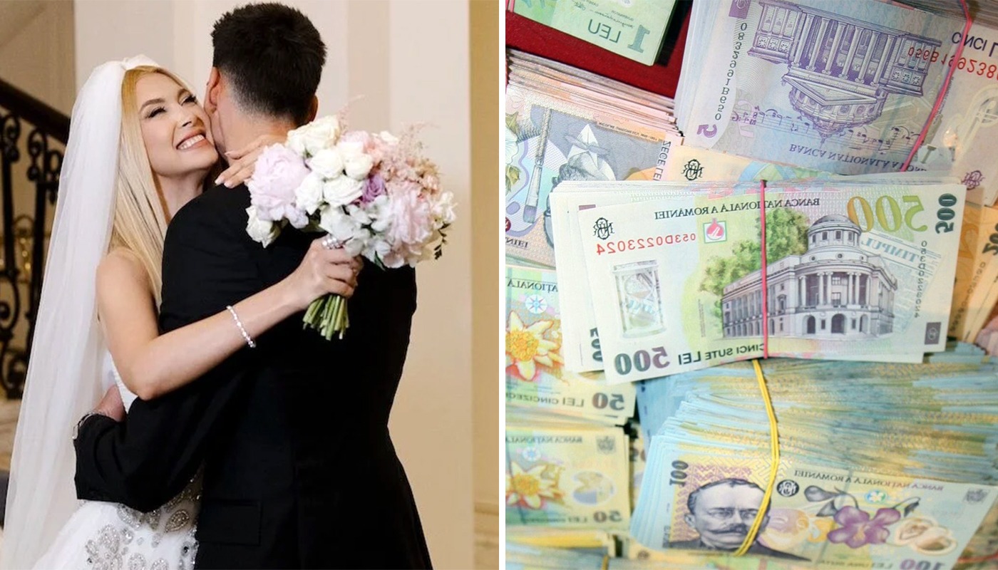 SUMA TOTALĂ încasată de Andreea Bălan și Victor Cornea după darul de nuntă este…