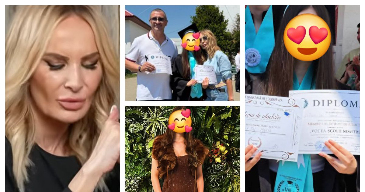 Daniela Gyorfi, în lacrimi la absolvirea fiicei! Ce mare regret are?