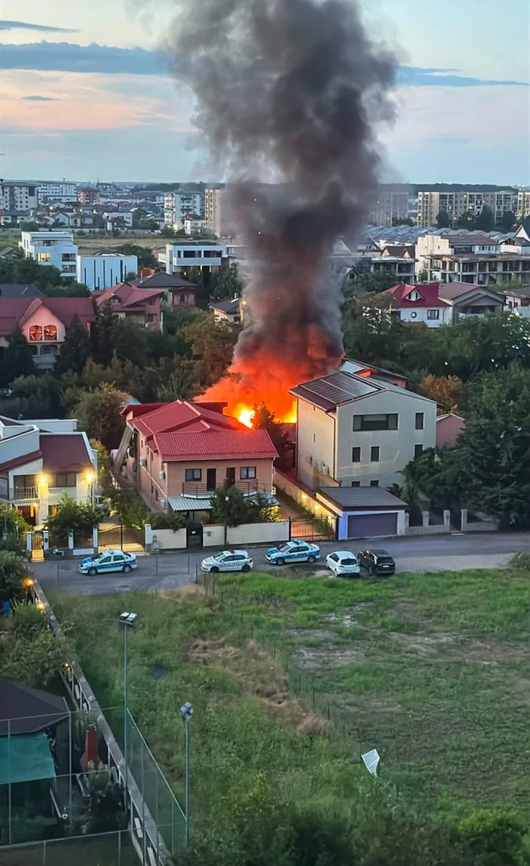 Dezastru în Capitală! Flăcări uriașe în Sectorul 6, totul a fost mistuit. Ce se întâmplă acum în Militari