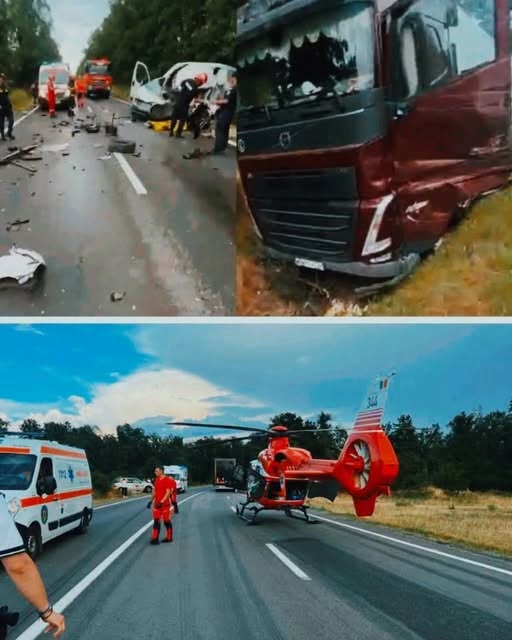Zi neagră în Mehedinți! Un om a murit pe loc, altul a fost preluat de elicopter după un accident devastator