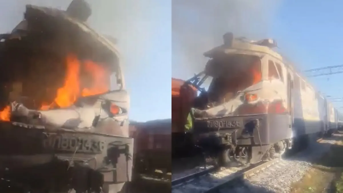 Atac cu dronă în apropiere de Odesa. Mecanicul de locomotivă și ajutorul său au murit în trenul plin cu pasageri