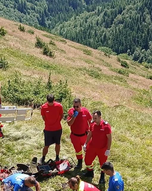 Tragedie în Munții Grohotiș. Un bărbat a murit în timp ce culegea afine