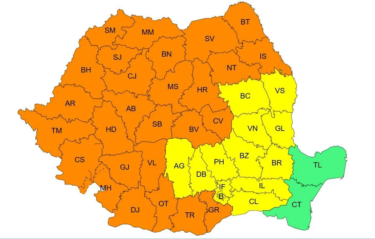 Val de căldură extremă în România. Temperaturile vor ajunge până la 40 de grade Celsius