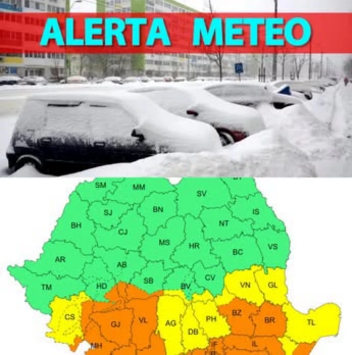 Val de aer POLAR în România! Vin NINSORILE în…