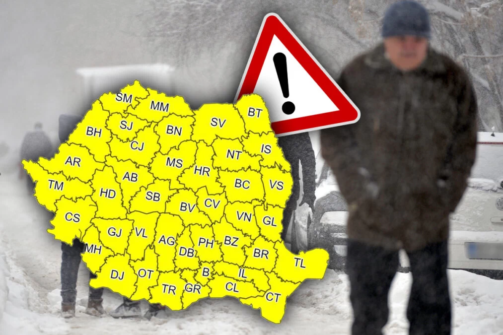 De la 20 de grade la iarnă în câteva zile! Când apar primele ninsori în România