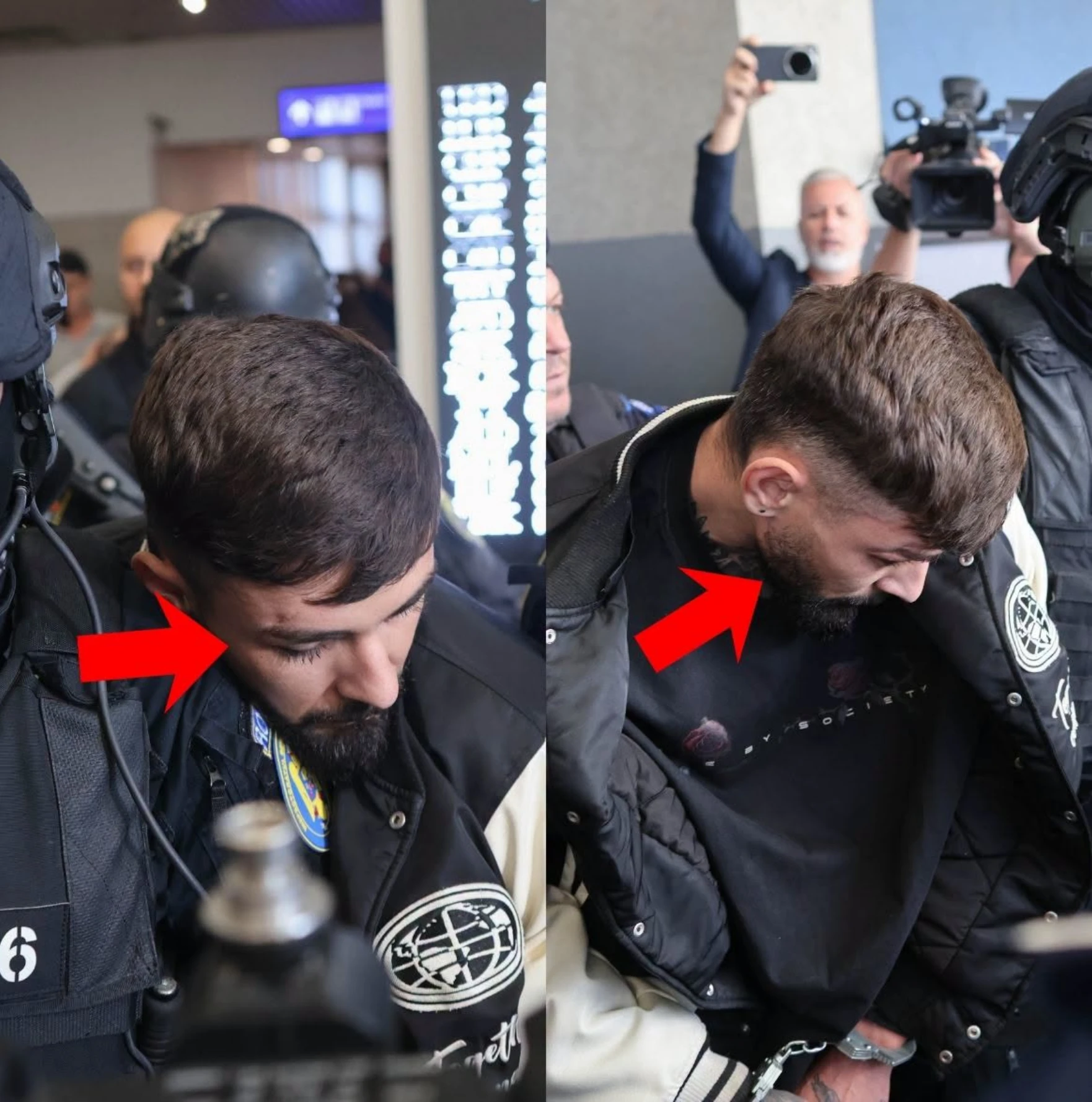 CE s-a văzut când Vlad Bălțățeanu a fost RIDICAT de poliție din Aeroportul Otopeni…